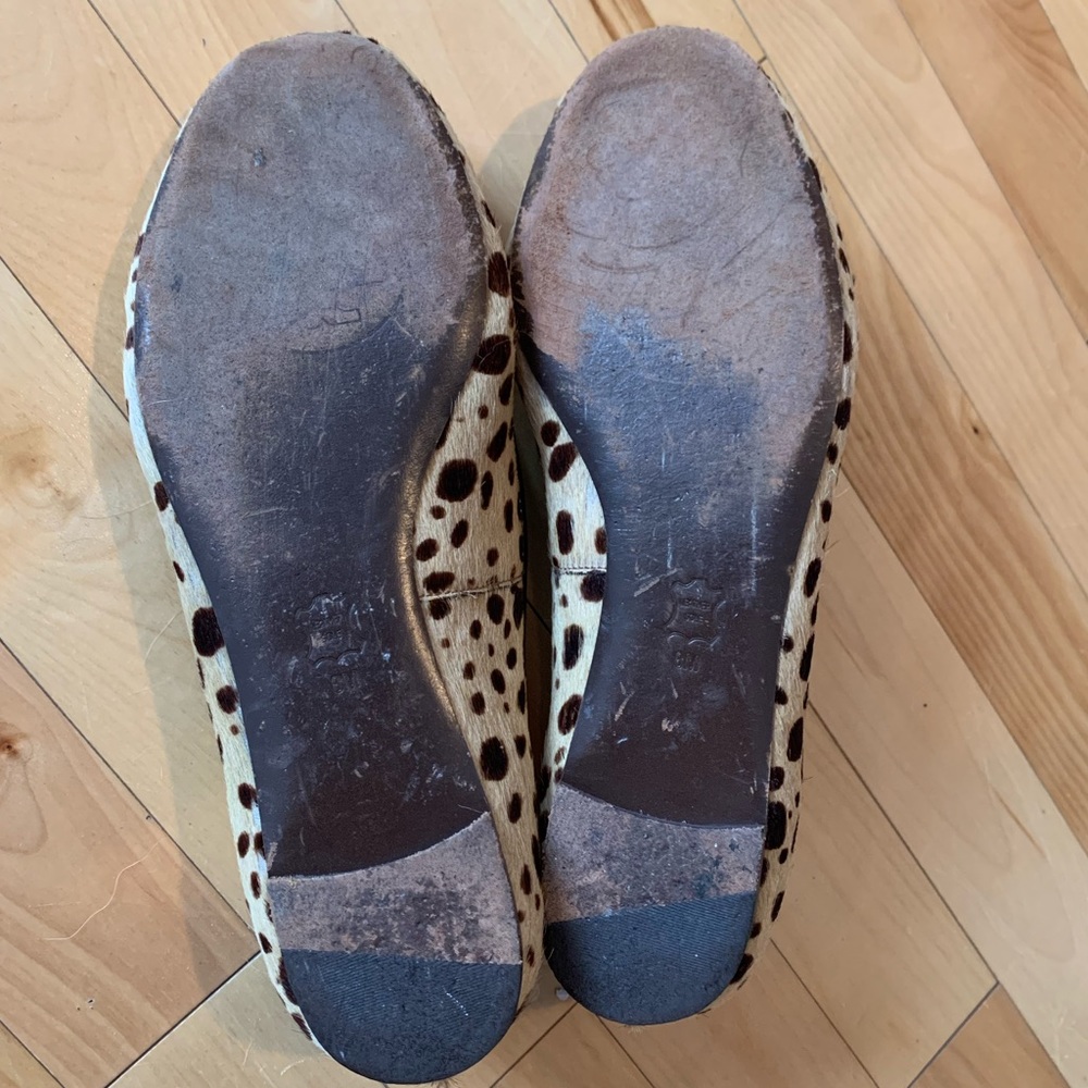 Tory Burch Cheetah Print Calf Hair Loafers - Picture 5 of 7